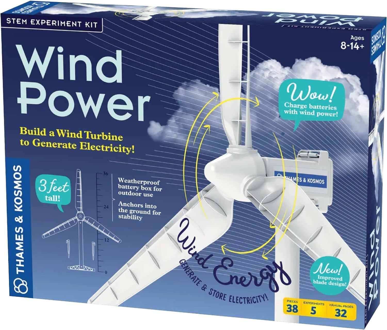 Wind Power STEM Experiment Kit